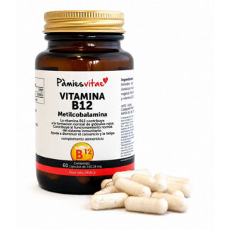 Vitamina B12 - Metilcobalamina (60 cápsulas)