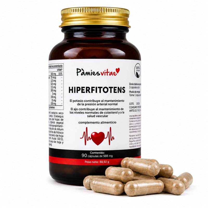 Hiperfitotens PV (90 càpsules)