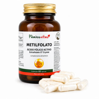 Metilfolat - Àcid fòlic actiu PV (60 càpsules)