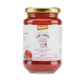 Salsa de Tomate con Albahaca Eco (350g)