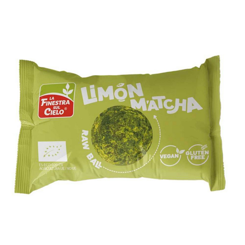 Energy Ball Matcha y Limón Bio (25g)