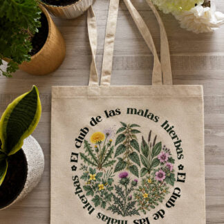 Tote Bag "El club de las malas hierbas"
